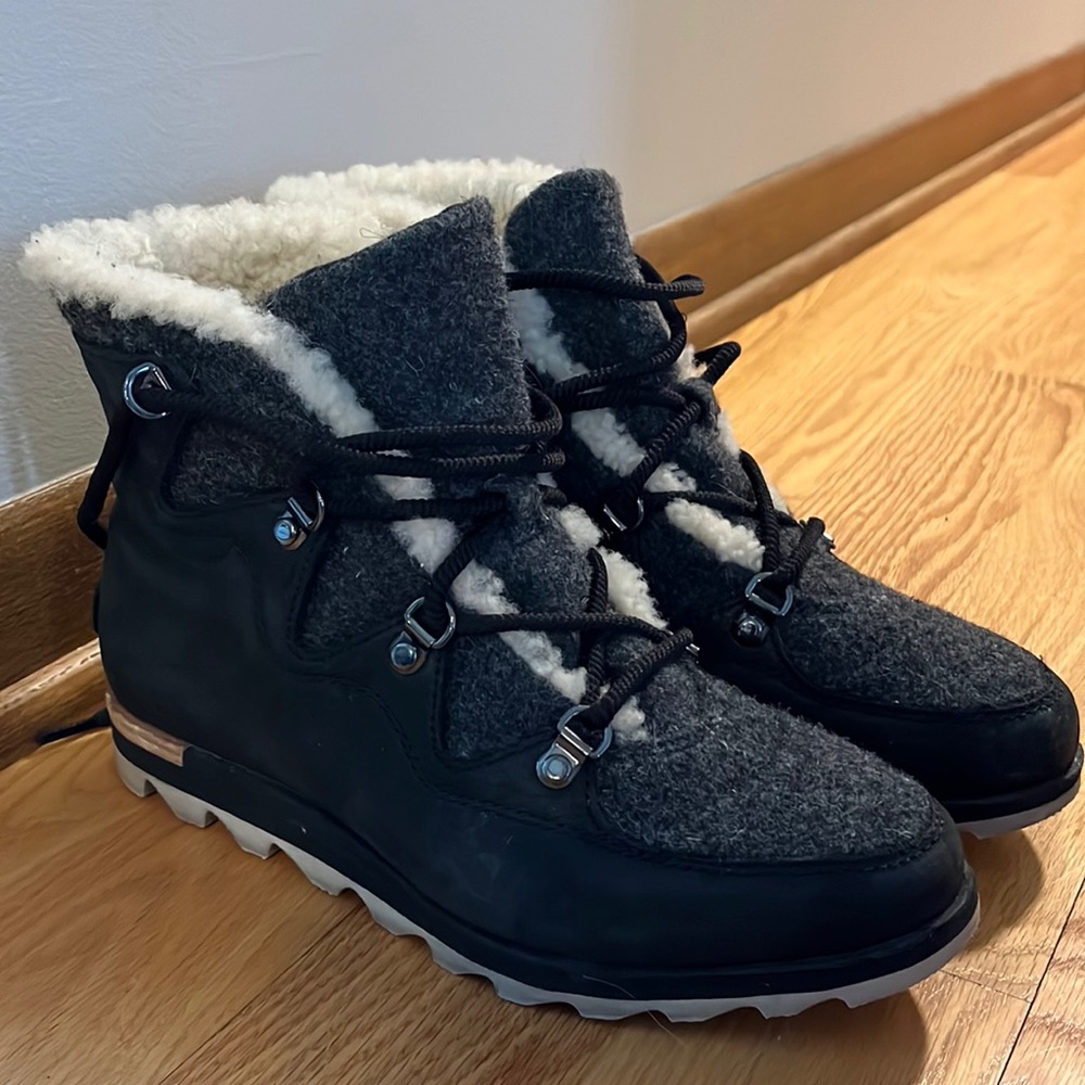 Sorel lace-up boots